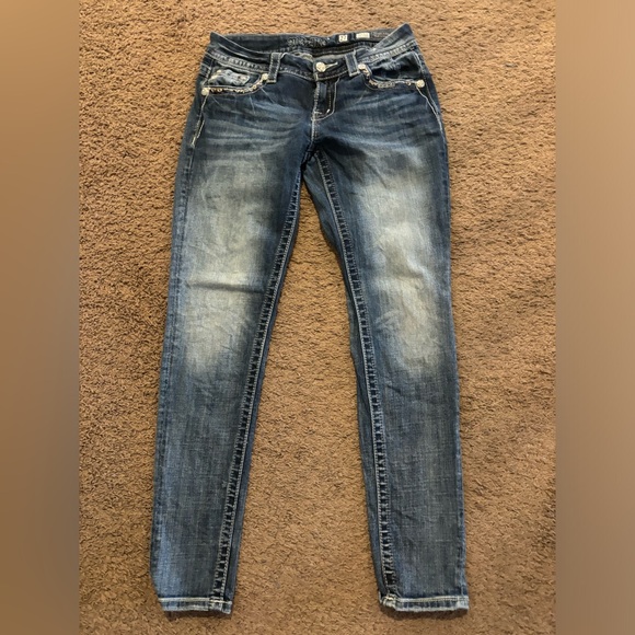 Rock Revival Jeans Karla size 28 cuffed skinny - Picture 1 of 7